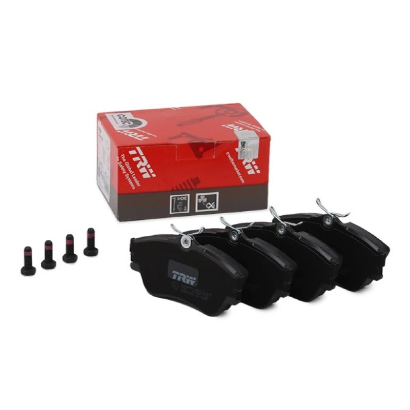 Image of TRW GDB1092 Brake pad set not prepared for wear warning indicator, with brake caliper screws Brake Pad Set,disc brake (402)