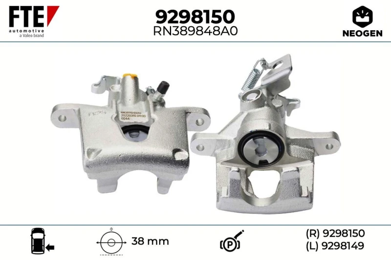 Image of Brake caliper FTE 9298150