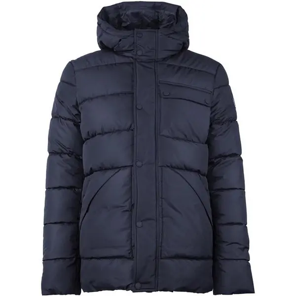 image of Barbour International Baliol Baffle Quilted Jacket - Blue S