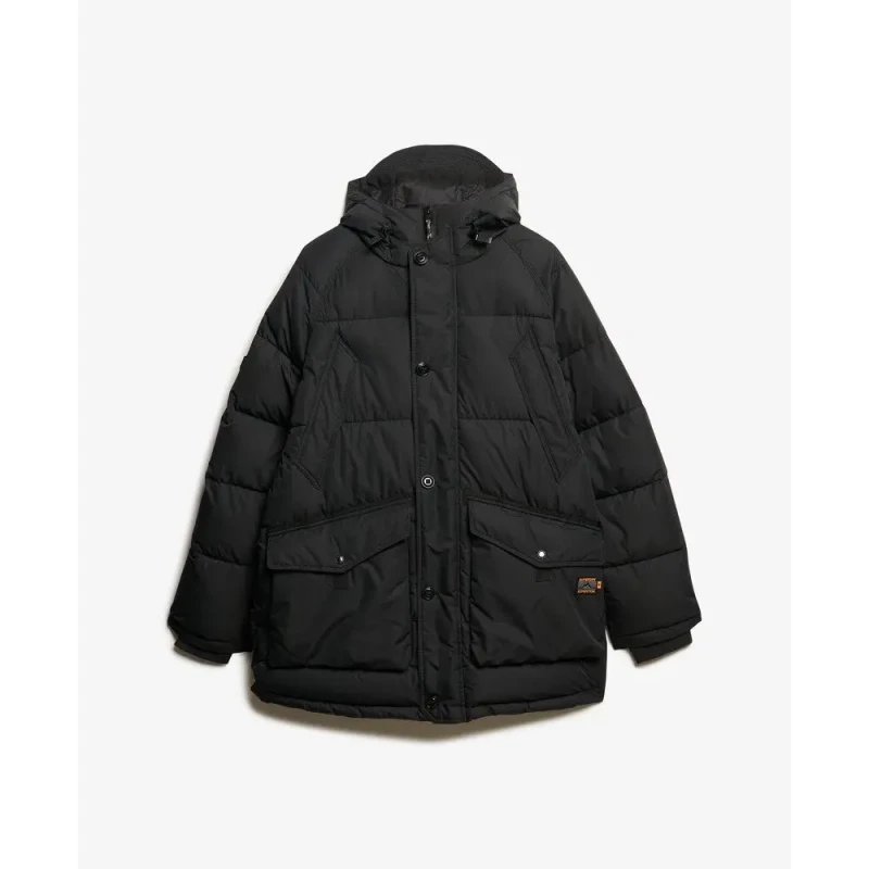 Image of Superdry Parka jacket Superdry Expedition Noir Male S