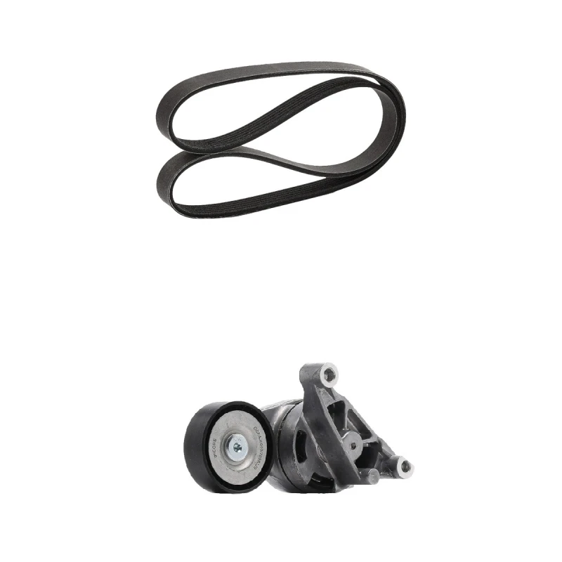 Image of goCORE GCE420053 V-ribbed belt set Check alternator freewheel clutch & replace if necessary V-Ribbed Belt Set (542)