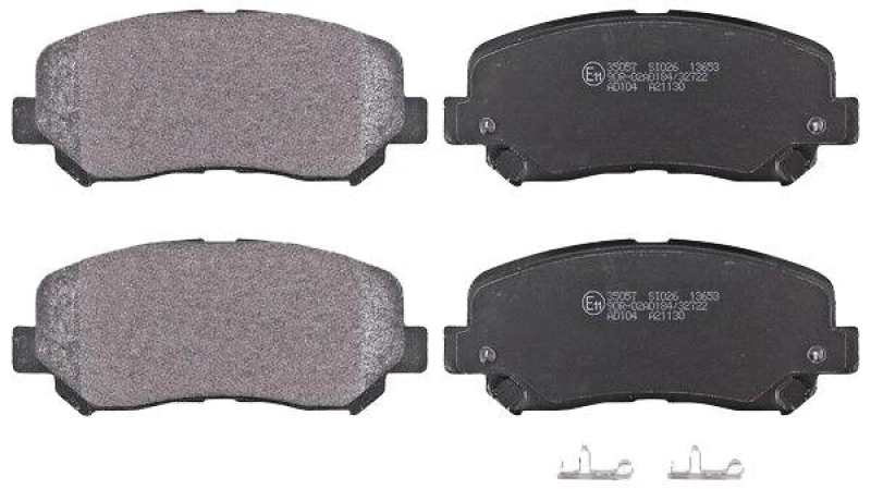 Image of A.B.S. 35057 Brake pad set with acoustic wear warning Brake Pad Set,disc brake (402)