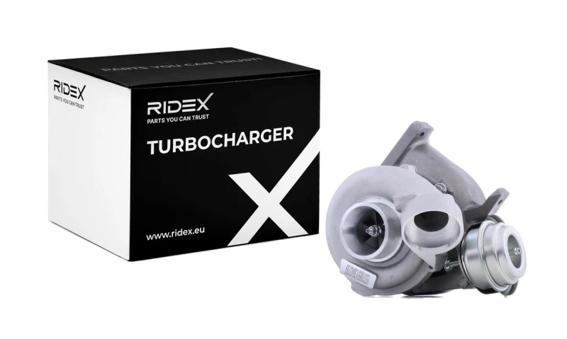 Image of RIDEX 2234C0080 Turbocharger without fastening/mounting material Charger,charging system (2234)