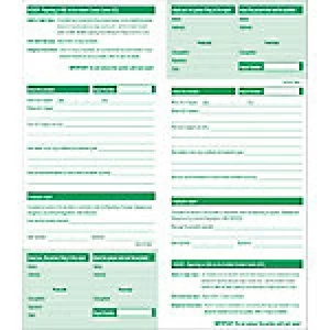 Image of Accident Report Book Accident Book Paper 24.5 cm