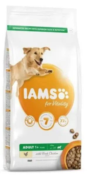 Iams Vitality Large Adult Chicken Dog Food 2kg