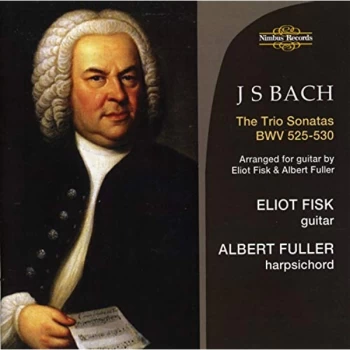 Image of Eliot Fisk (guitar) - J.S. Bach: The Trio Sonatas, BWV525-530 CD