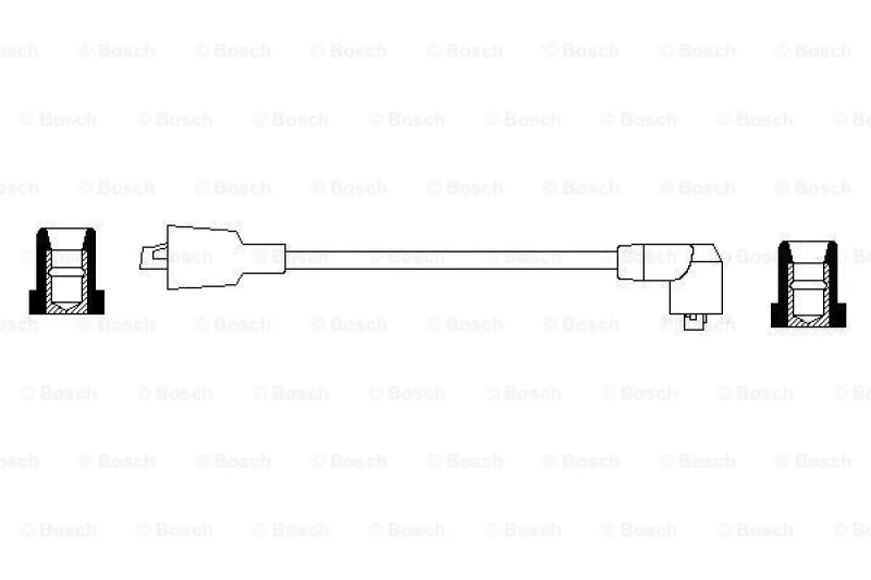 Image of Ignition lead Bosch 0 986 356 049