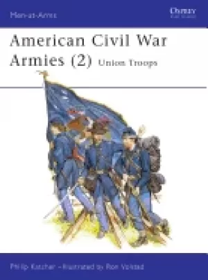 Image of american civil war armies union artillery cavalry and infantry men at arms