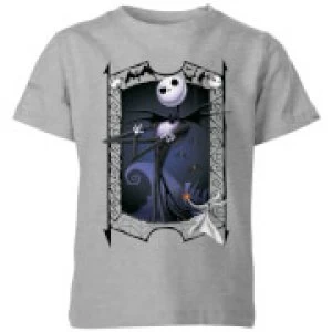 image of The Nightmare Before Christmas Jack Skellington Zero Pose Kids T-Shirt - Grey - 11-12 Years