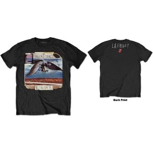 Image of The Rolling Stones - LA Friday Unisex Large T-Shirt - Black