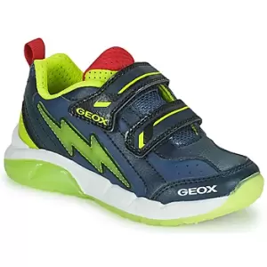 Image of Geox SPAZIALE boys's Childrens Shoes Trainers in Blue - Sizes 10 kid,11 kid,11.5 kid,12 kid,13 kid,1 kid,1.5 kid,2.5