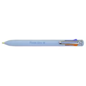 image of Pentel IZEE 4 Colour Ballpoint Pen Education 1.0mm Tip 0.5mm Line (Pack 12) BXC470-LC