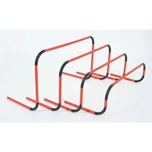 image of Precision 40cm Bounce-Back Hurdles (Set of 3)