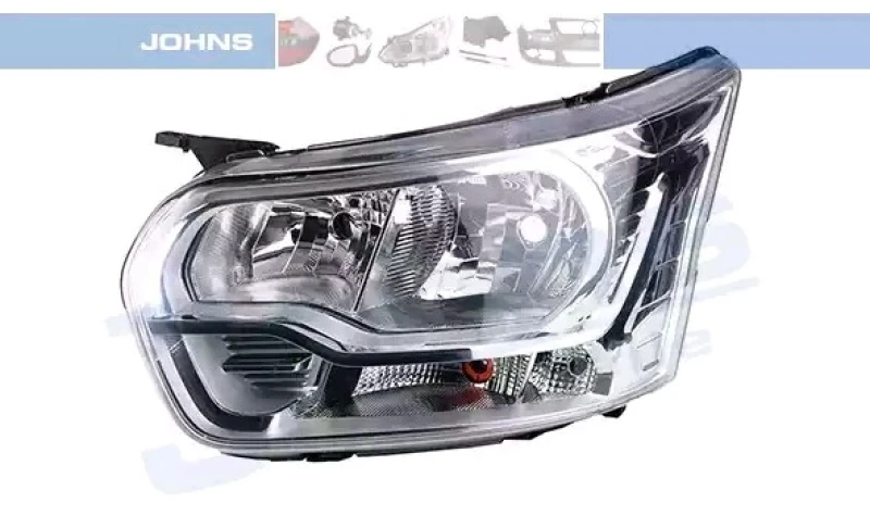 Image of JOHNS 32 90 09 Headlights Left, with motor for headlamp levelling Headlight (259)