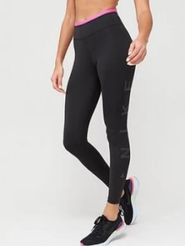 image of Nike The One Icon Clash Leggings - Black