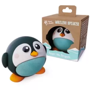 image of Planet Buddies Pepper the Penguin Bluetooth Speaker - Black