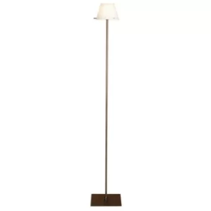 image of Linea Verdace Virgin Floor Lamp With Tapered Shade Bronze