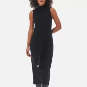 Image of Barbour International Velocete Cotton-Blend Midi Dress - UK 12