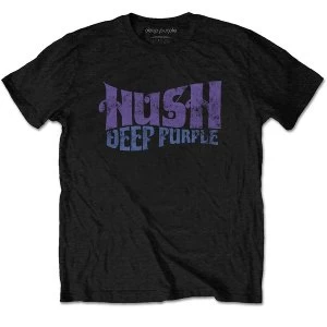 Image of Deep Purple - Hush Unisex Large T-Shirt - Black