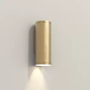Image of Astro Ava Coastal Outdoor LED Wall Light Solid Brass IP44, GU10