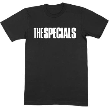 Image of The Specials - Solid Logo Unisex Large T-Shirt - Black
