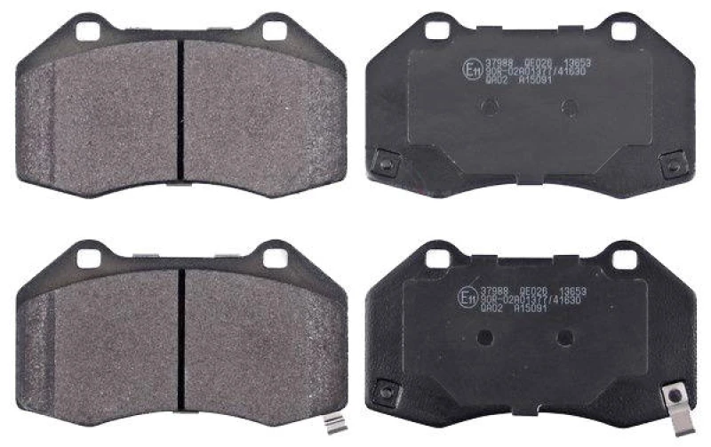Image of A.B.S. 37988 Brake pad set with acoustic wear warning Brake Pad Set,disc brake (402)
