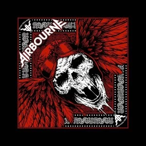 image of Airbourne - Red Skull Bandana