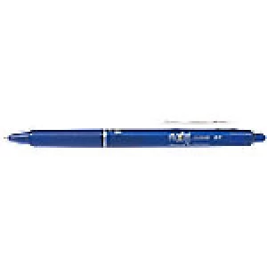 Image of Pilot FriXion Ball Clicker Gel Rollerball Pen Erasable Medium 0.35mm Blue Pack of 12