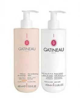 image of Gatineau Tan Accelerator and Aha Body Lotion Duo