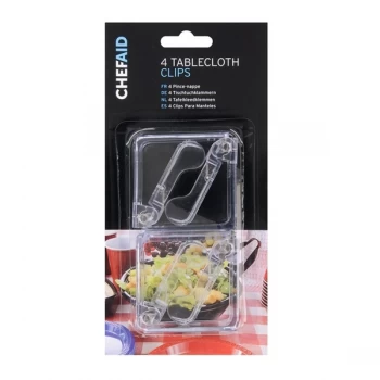 Image of Chef Aid Table Cloth Clips Pack 4