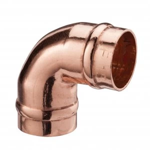 Image of Wickes Solder Ring Elbow - 8mm Pack of 2