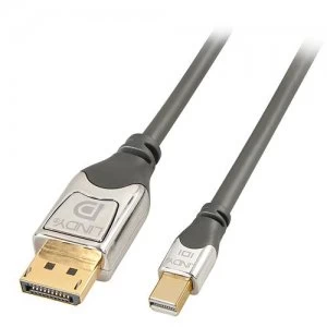 Image of Lindy 36311 DisplayPort cable 1m Mini DisplayPort Grey
