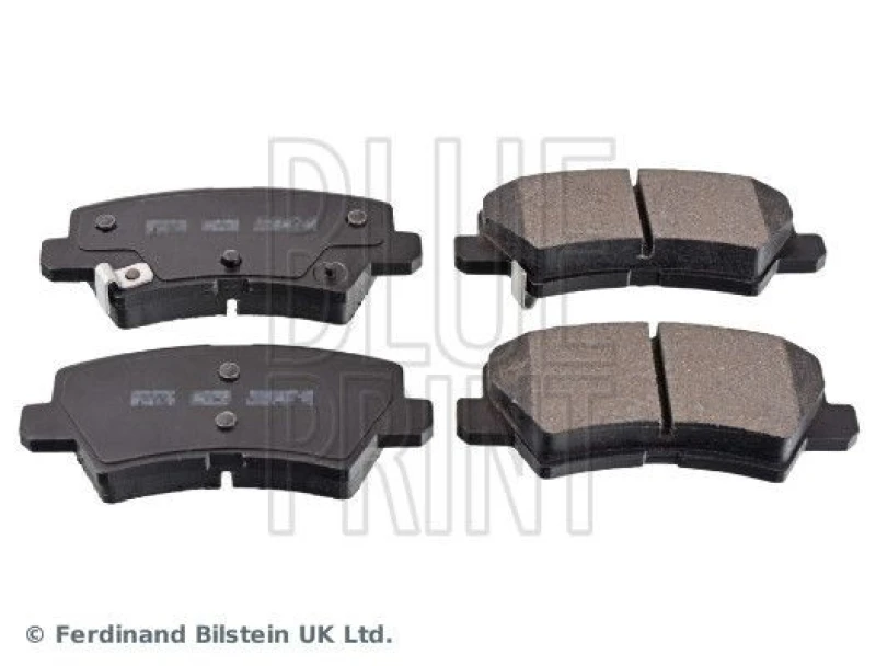 Image of Blue PRINT Brake pad set Blue PRINT ADG042181