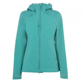 Image of Jack Wolfskin Gravity Softshell Jacket Ladies - Deep Mint