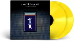 image of Jamiroquai Travelling Without Moving - 25th Anniversary Yellow Vinyl - Sealed 2022 UK 2-LP vinyl set 19439905091