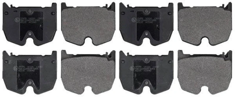 Image of A.B.S. 37455 Brake pad set incl. wear warning contact Brake Pad Set,disc brake (402)