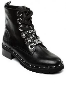 image of Steve Madden Tess Ankle Boots - Black