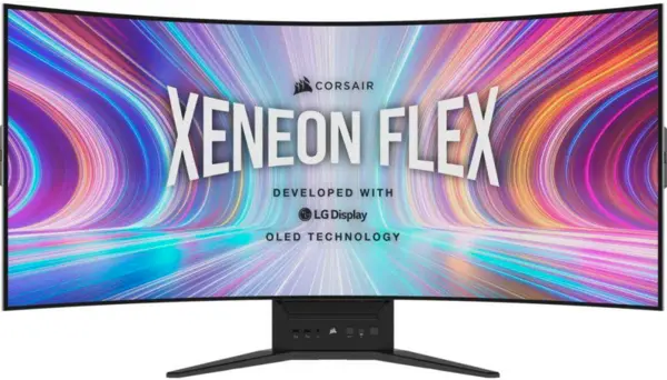 Image of CORSAIR XENEON FLEX 45" 45WQHD240 UltraWide Quad HD Gaming OLED Monitor