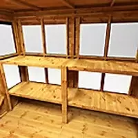 Image of Power Shelving Accesories 1-4TTS Golden Brown