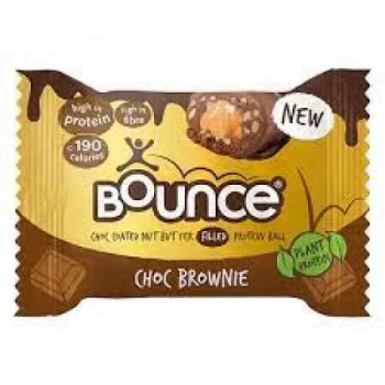 Image of Bounce Dipped Choc Brownie Protein Ball - 40g x 12 (Case of 1)