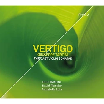 image of David Plantier - Duo Tartini: Vertigo CD