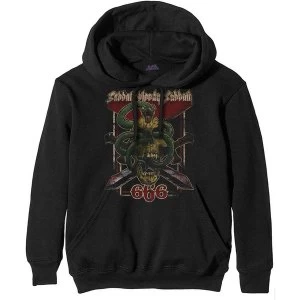 Image of Black Sabbath - Bloody Sabbath 666 Mens XX-Large Pullover Hoodie - Black