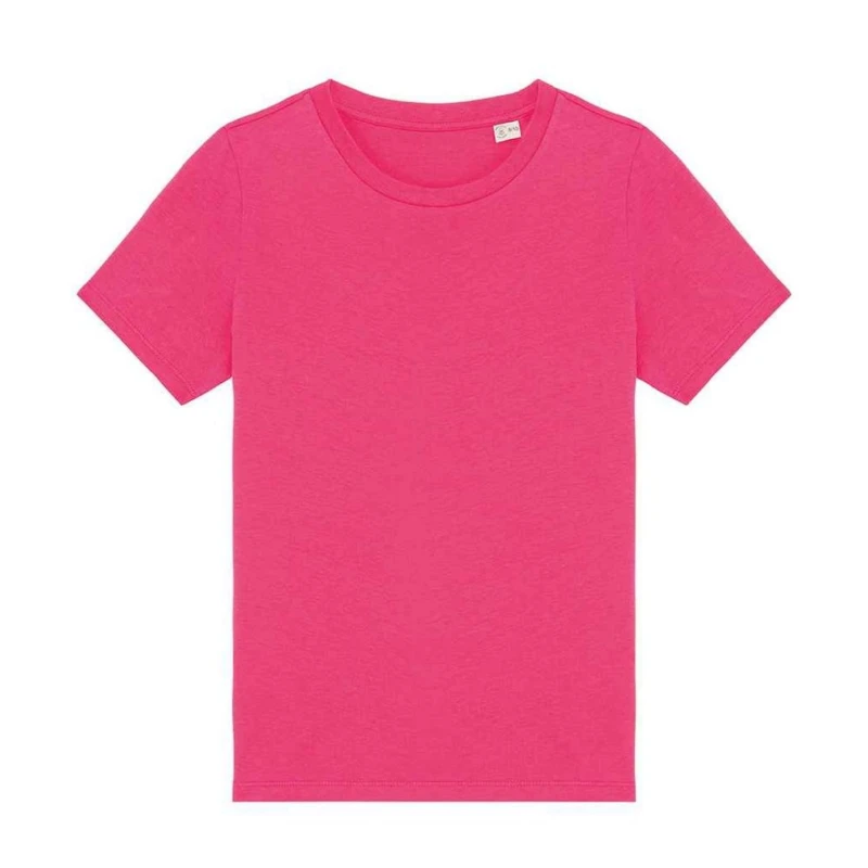 Image of Native Spirit Plain Dark Red T-Shirt in Raspberry Size: 4-6 Years Raspberry Unisex 4-6 Years