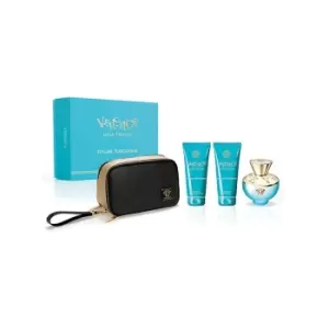Image of Versace Dylan Turquoise Eau de Toilette 100ml Set 4 Pieces 2021