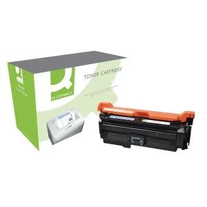 image of Q-Connect HP 653A Cyan Laser Toner Ink Cartridge