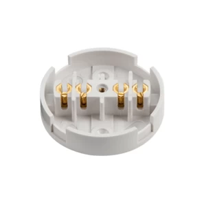 Image of Zexum 5A 4 Terminal Junction Box - White