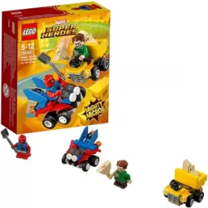 image of LEGO Might Micros Scarlet Spider vs. Sandman Figures 76089