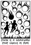 Image of there is a graveyard that dwells in man more strange fiction and hallucinat