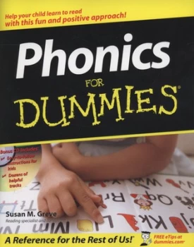 Image of Phonics for Dummies by Susan M. Greve Paperback
