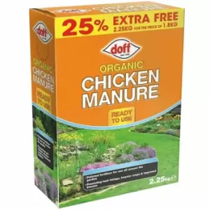 image of Doff Organic Chicken Manure 2.25KG